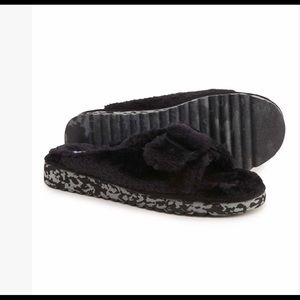 Dr Scholls Staycay Black Slippers Size 8